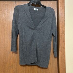 Lightweight button up sweater